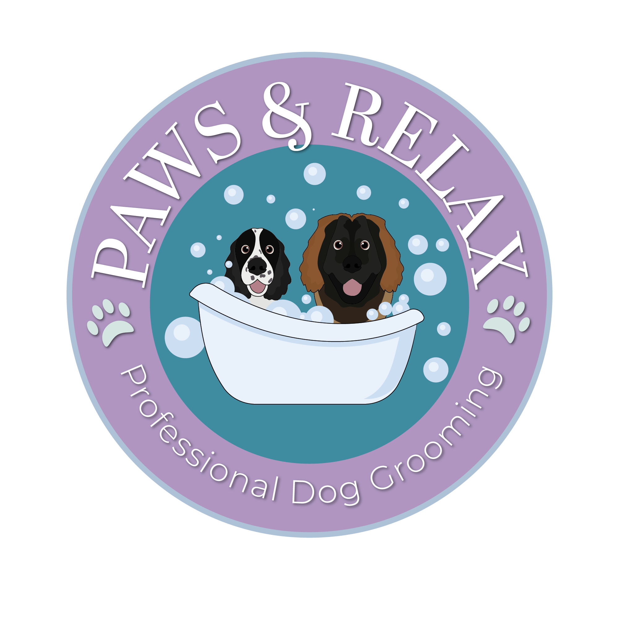 Paws and Relax logo